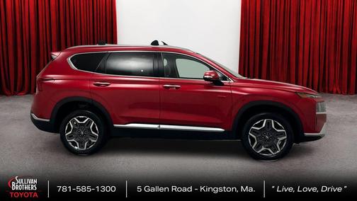 Calypso Red 2021 Hyundai SANTA FE Limited