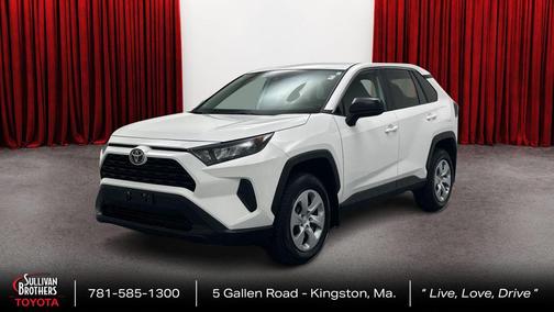 White 2022 Toyota RAV4 LE