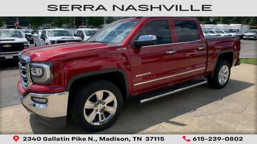 Red Quartz Tintcoat 2018 GMC Sierra 1500 SLT
