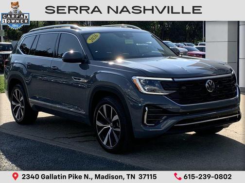Pure Gray 2026 Volkswagen Atlas 2.0T SEL Premium R-Line 4MOTION