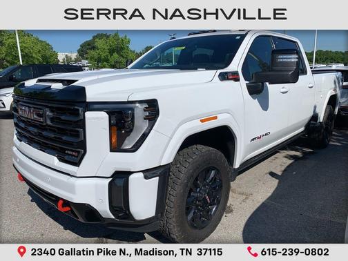 Summit White 2024 GMC Sierra 3500 AT4