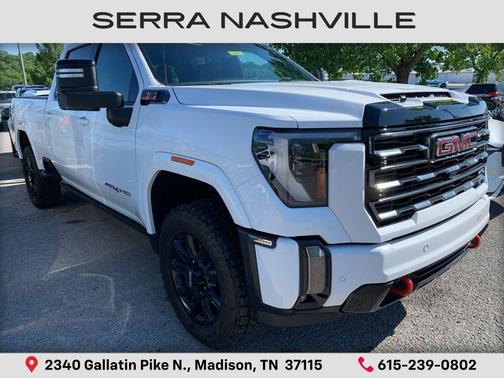 Summit White 2024 GMC Sierra 3500 AT4