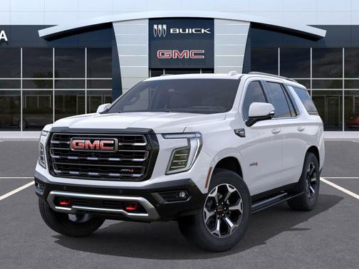 Summit White 2026 GMC Yukon 4WD AT4 Ultimate