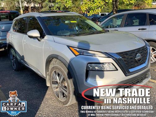 Brilliant Silver Metallic 2021 Nissan Rogue SL