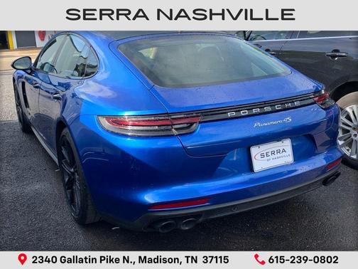 Sapphire Blue Metallic 2018 Porsche Panamera 4S