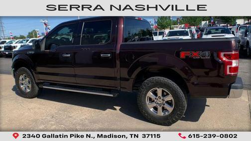 MAGMA RED 2018 Ford F-150 XLT