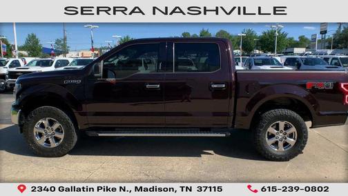 MAGMA RED 2018 Ford F-150 XLT
