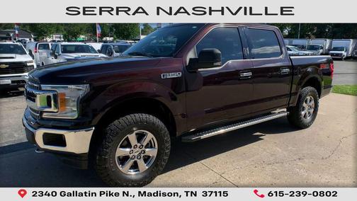 MAGMA RED 2018 Ford F-150 XLT