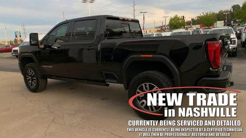 Ebony Twilight Metallic 2021 GMC Sierra 2500 AT4