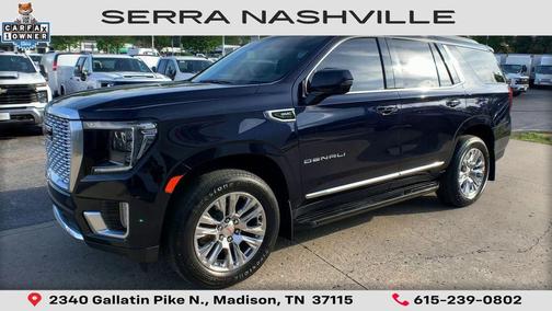 Midnight Blue Metallic 2021 GMC Yukon Denali