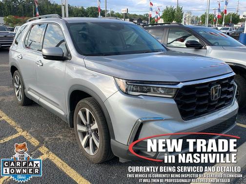 Lunar Silver Metallic 2025 Honda Pilot Touring 8-Passenger