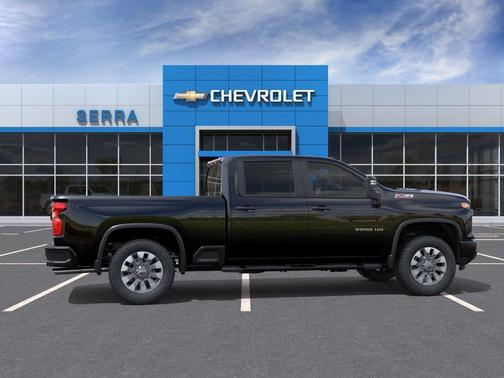 Black 2026 Chevrolet Silverado 2500 Custom