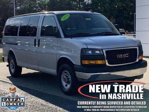 Quicksilver Metallic 2024 GMC Savana 2500 RWD 2500 Regular Wheelbase LT
