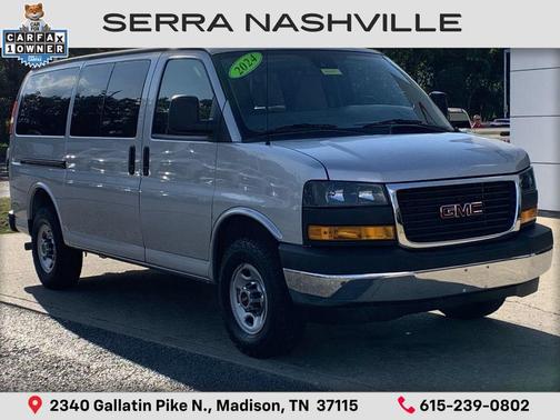 Quicksilver Metallic 2024 GMC Savana 2500 RWD 2500 Regular Wheelbase LT