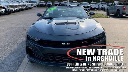 Shadow Gray Metallic 2021 Chevrolet Camaro 2SS