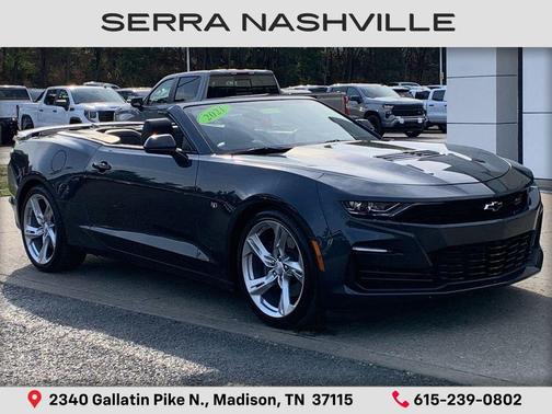 Shadow Gray Metallic 2021 Chevrolet Camaro 2SS