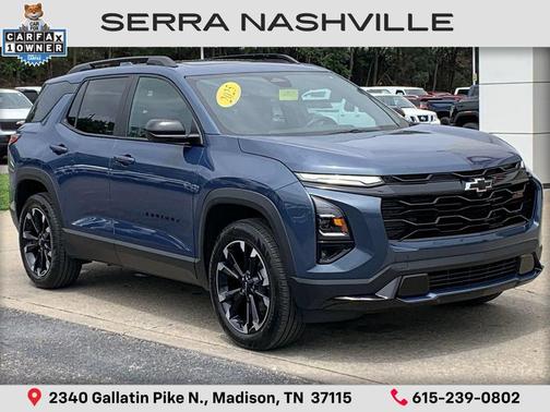 Lakeshore Blue Metallic 2025 Chevrolet Equinox FWD RS