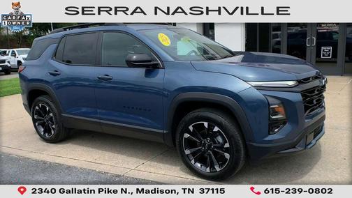 Lakeshore Blue Metallic 2025 Chevrolet Equinox FWD RS