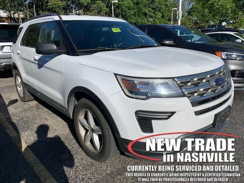 OXFORD WHITE 2018 Ford Explorer XLT