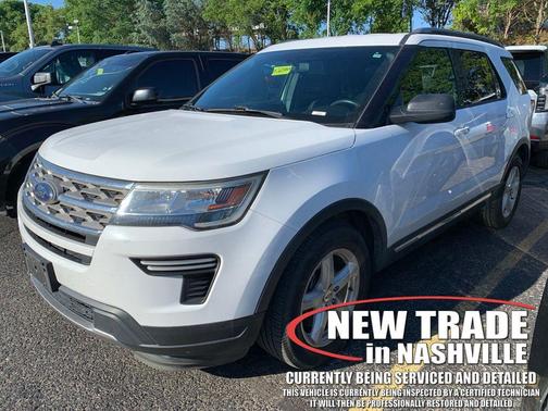 OXFORD WHITE 2018 Ford Explorer XLT