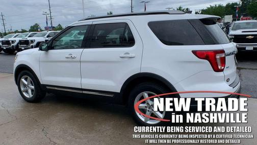 OXFORD WHITE 2018 Ford Explorer XLT