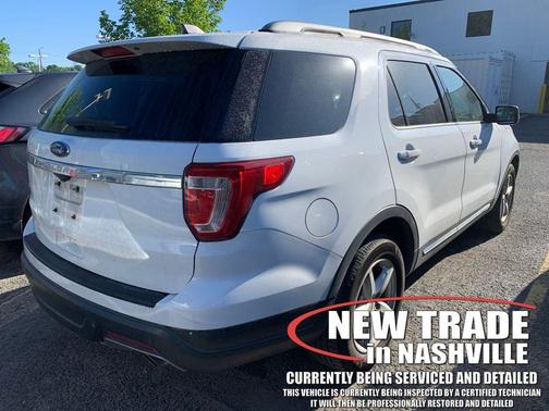OXFORD WHITE 2018 Ford Explorer XLT