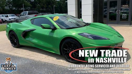 Roswell Green Metallic 2026 Chevrolet Corvette Stingray w/1LT