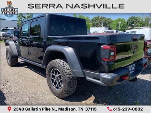Black Clearcoat 2024 Jeep Gladiator Rubicon