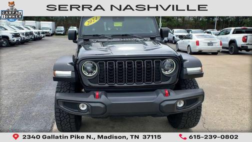 Black Clearcoat 2024 Jeep Gladiator Rubicon