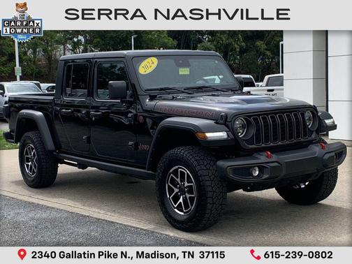 Black Clearcoat 2024 Jeep Gladiator Rubicon