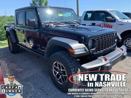 Black Clearcoat 2024 Jeep Gladiator Rubicon