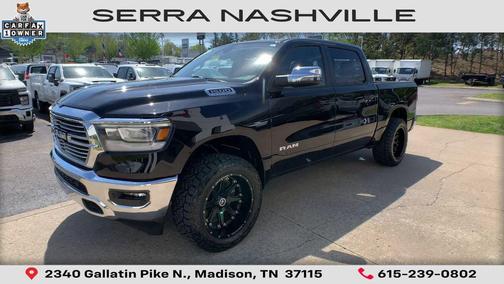 Diamond Black Crystal Pearlcoat 2023 RAM 1500 Laramie