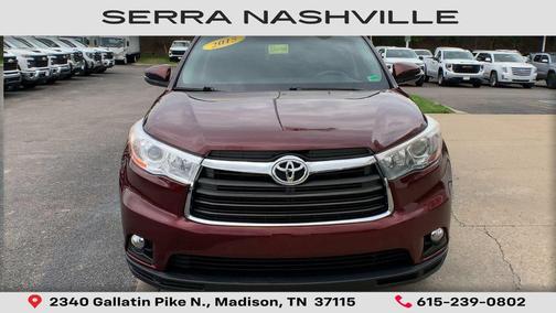 Ooh La La Rouge Mica 2015 Toyota Highlander XLE
