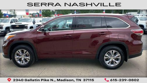 Ooh La La Rouge Mica 2015 Toyota Highlander XLE