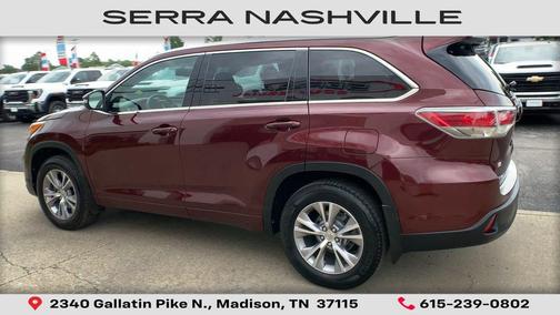 Ooh La La Rouge Mica 2015 Toyota Highlander XLE
