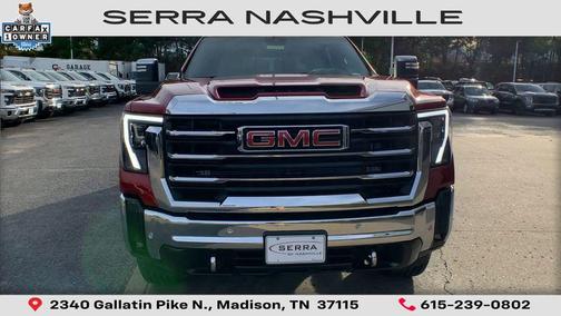 Volcanic Red Tintcoat 2026 GMC Sierra 2500 SLT