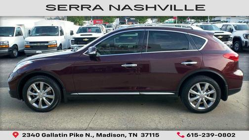 Midnight Garnet 2017 INFINITI QX50 Base
