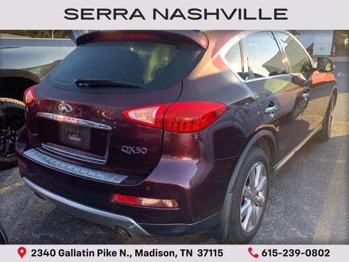 Midnight Garnet 2017 INFINITI QX50 Base