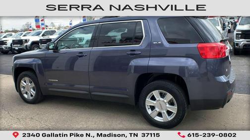 Atlantis Blue Metallic 2013 GMC Terrain SLE-2