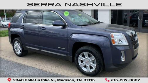 Atlantis Blue Metallic 2013 GMC Terrain SLE-2