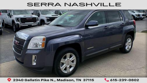 Atlantis Blue Metallic 2013 GMC Terrain SLE-2
