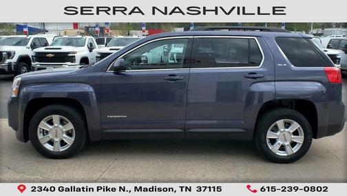 Atlantis Blue Metallic 2013 GMC Terrain SLE-2