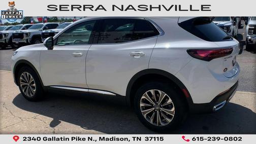 Summit White 2024 Buick Envision Preferred AWD