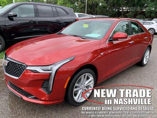 Red Obsession Tintcoat 2020 Cadillac CT4 Luxury
