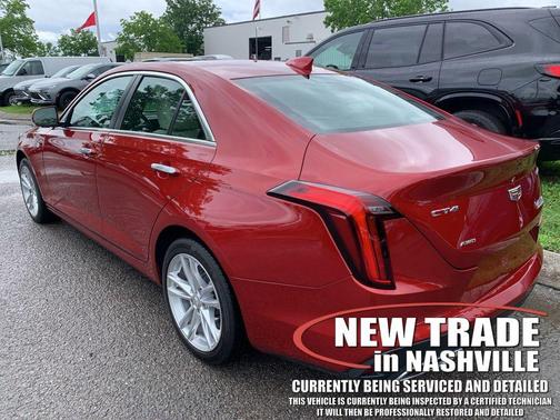 Red Obsession Tintcoat 2020 Cadillac CT4 Luxury