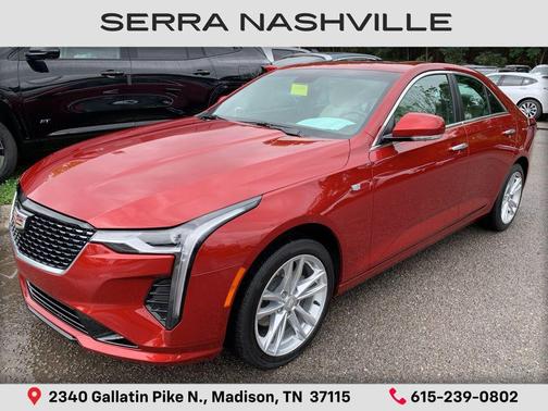 Red Obsession Tintcoat 2020 Cadillac CT4 Luxury