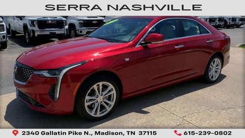 Red Obsession Tintcoat 2020 Cadillac CT4 Luxury