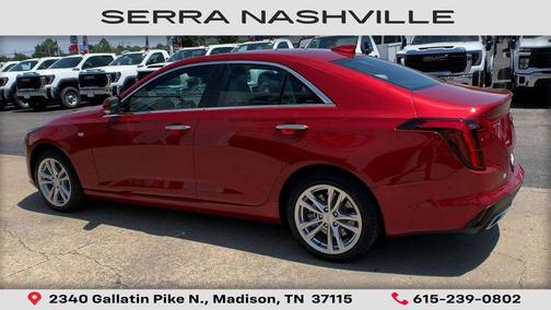 Red Obsession Tintcoat 2020 Cadillac CT4 Luxury