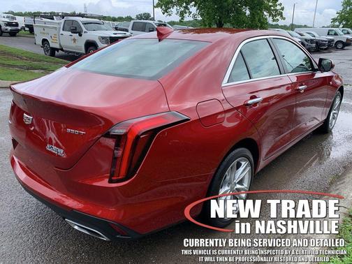 Red Obsession Tintcoat 2020 Cadillac CT4 Luxury