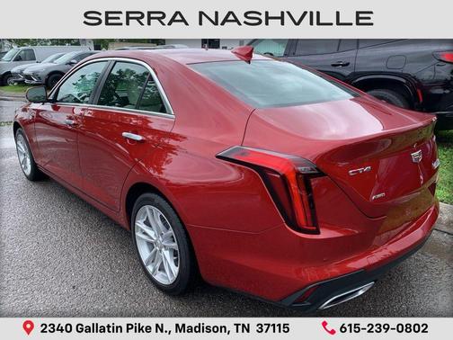 Red Obsession Tintcoat 2020 Cadillac CT4 Luxury